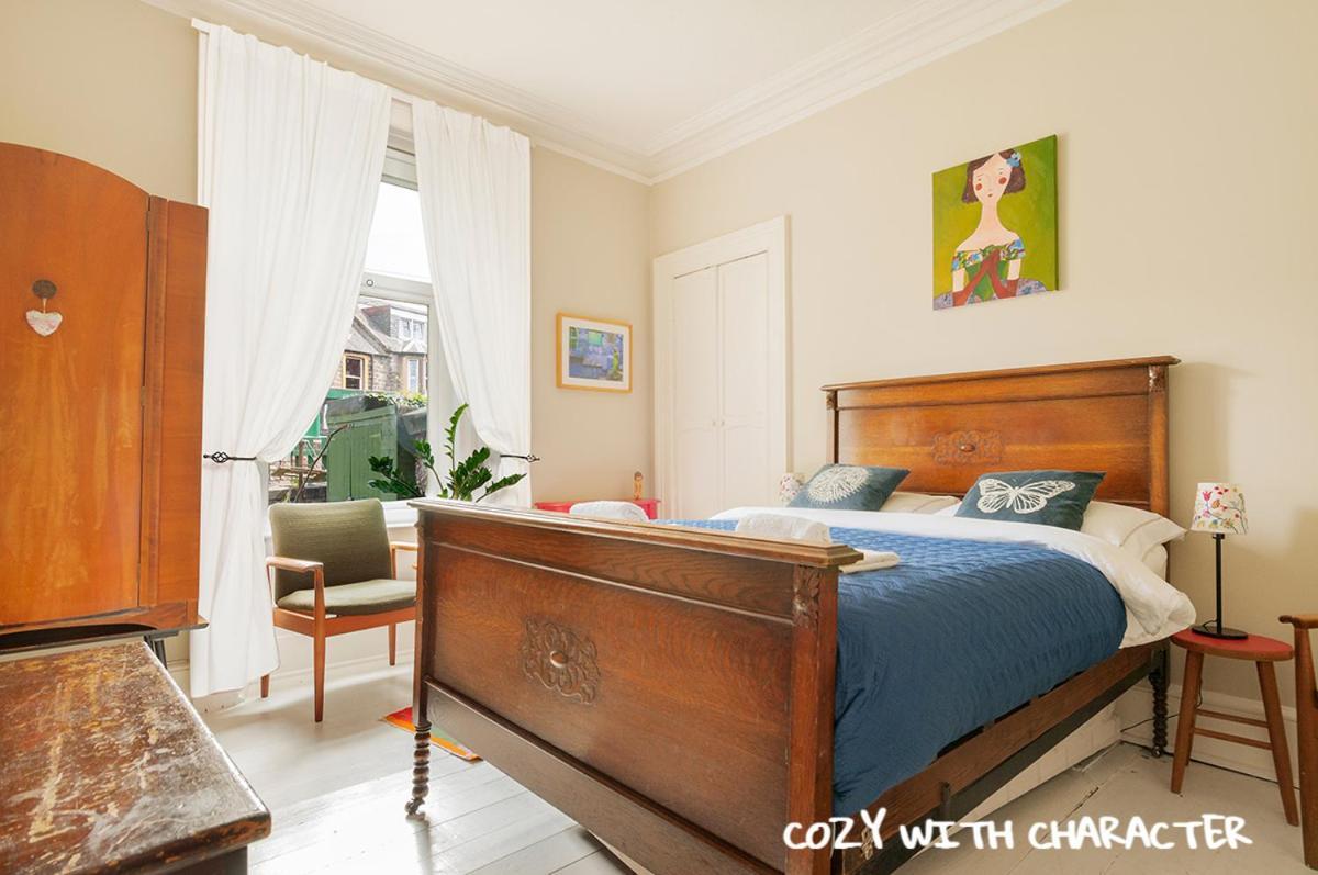 Cozy With Character Vibrant Cottage Style Flat At Leith Links Park Единбург Екстер'єр фото