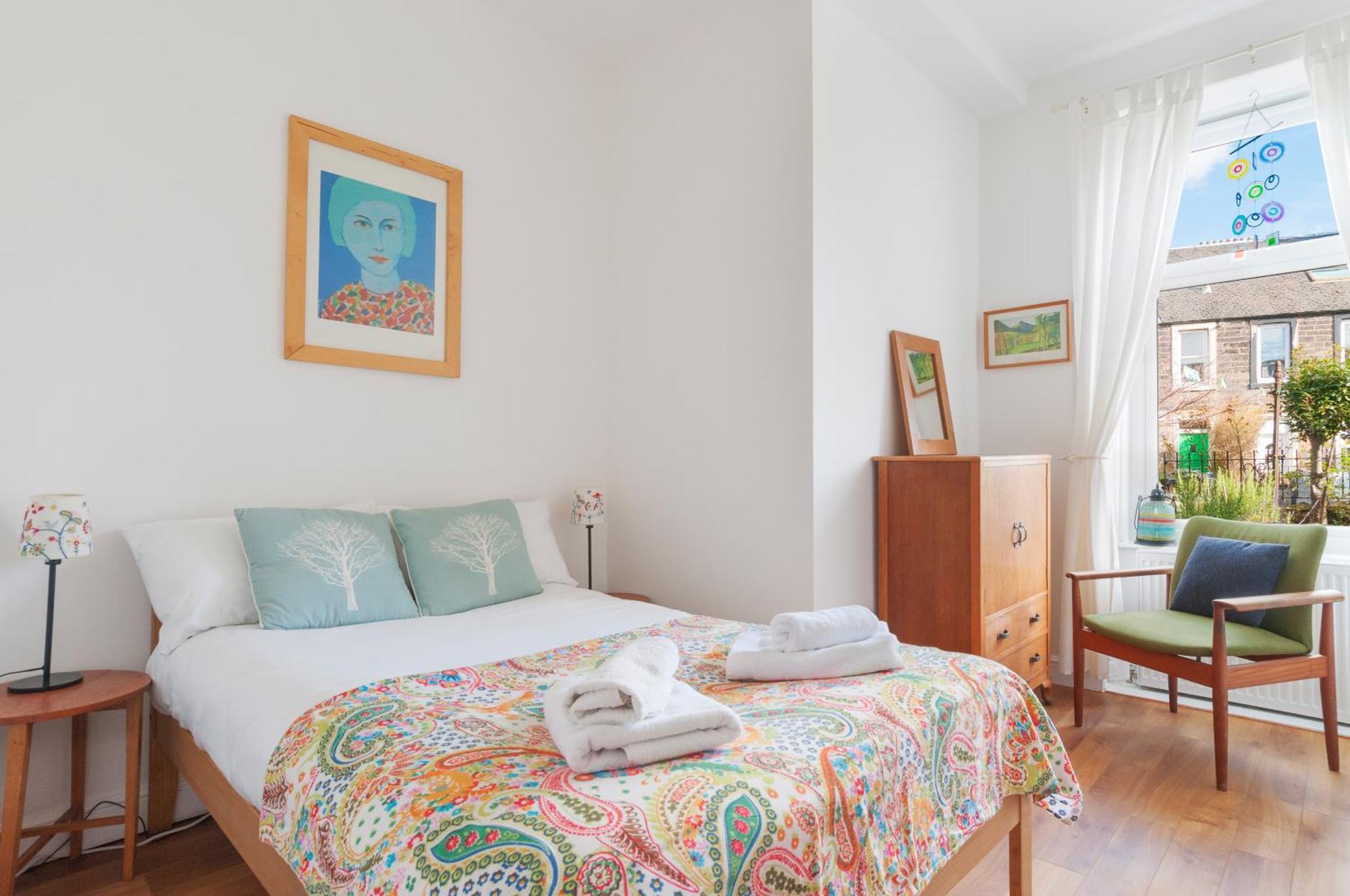 Cozy With Character Vibrant Cottage Style Flat At Leith Links Park Единбург Екстер'єр фото